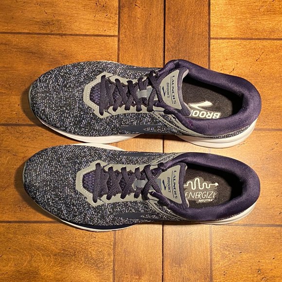 Brooks Launch 5 Sneaker Navy/Gray Men\'s 9 Medium main image 6